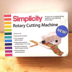 2009 Simplicity Rotary Cutting Machine